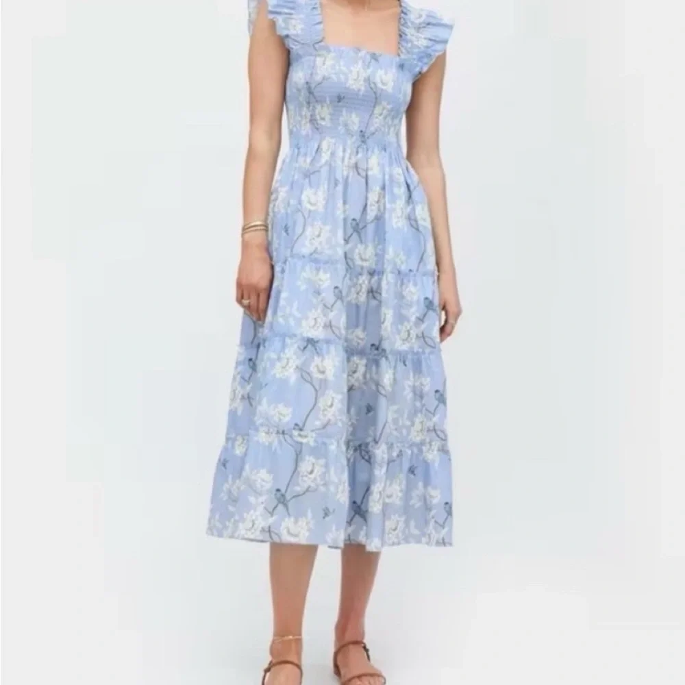 Hill House Ellie The Nap Dress Women Size Small in Blue - Picture 2 of 5